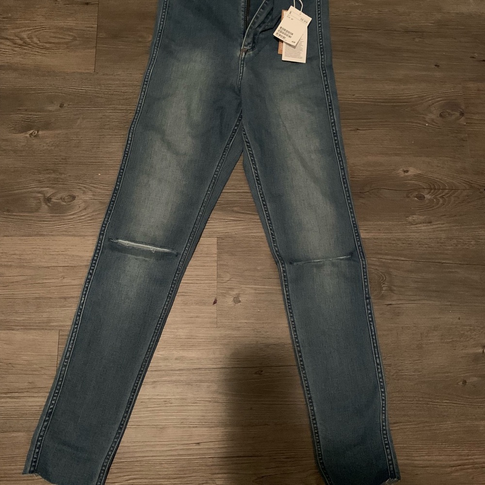 NWT H&M Double Split Knee Jeans